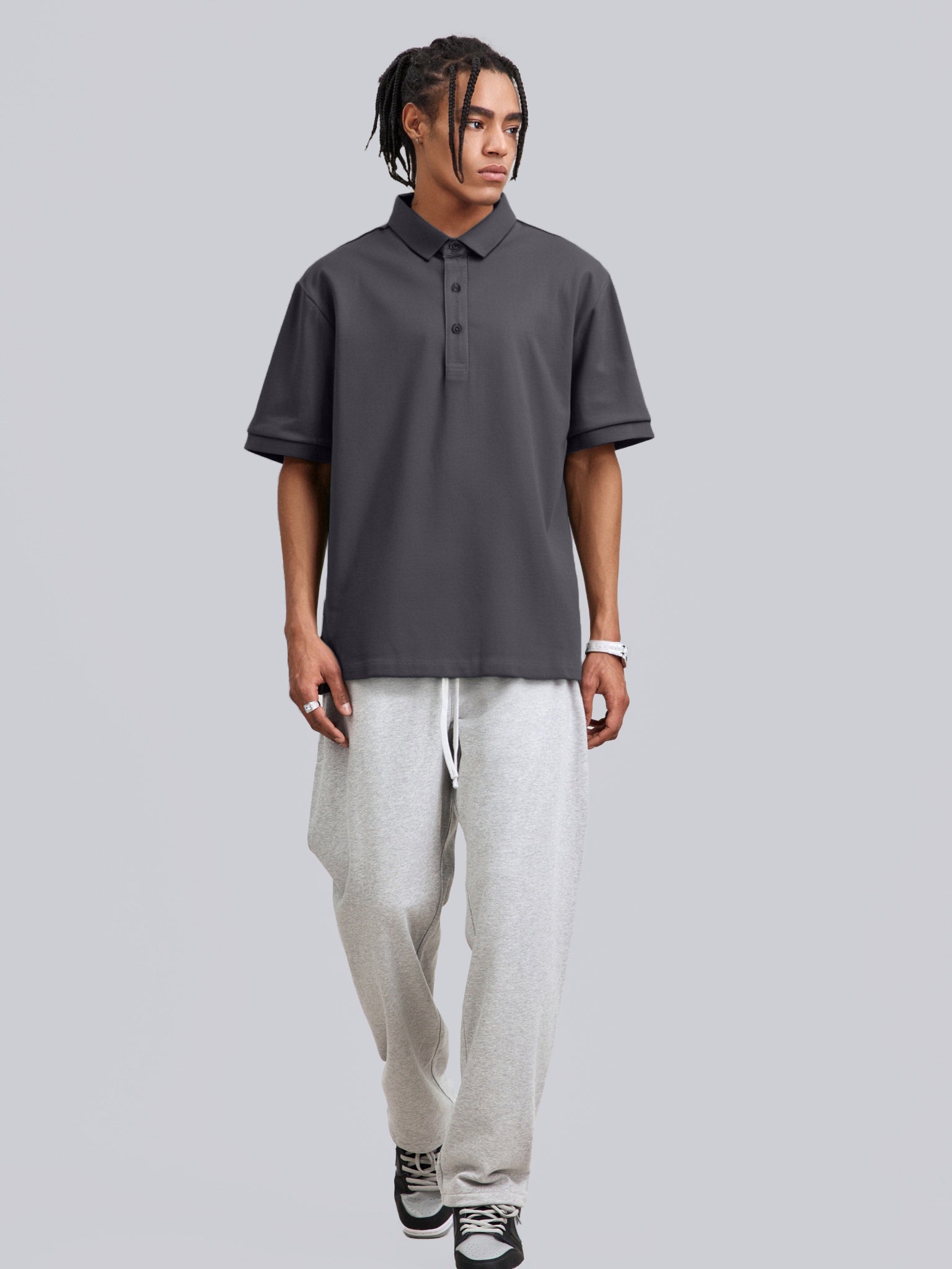Men Flex Fit Polo Tee