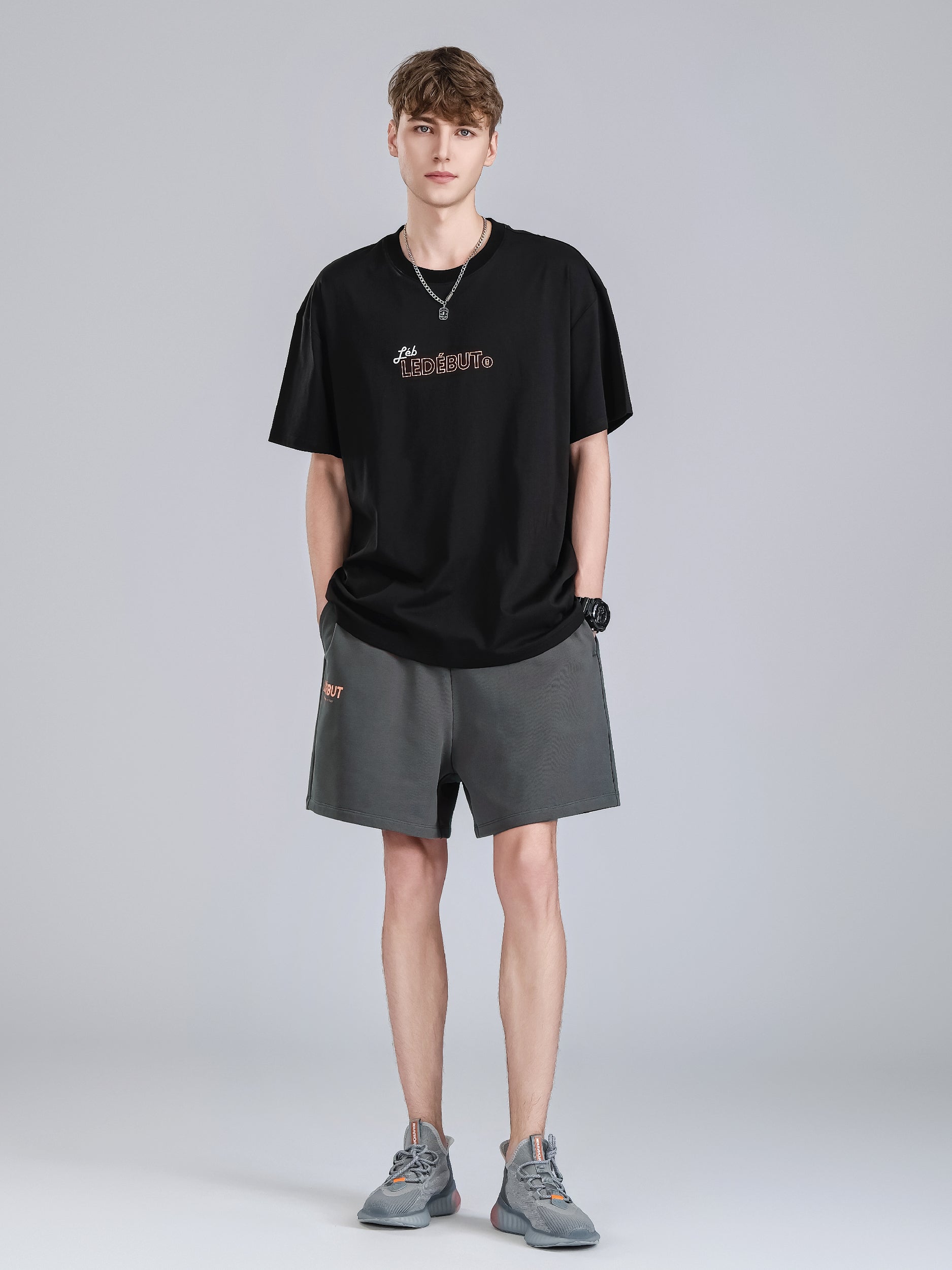 Men Short Pants High Density Loose Fit