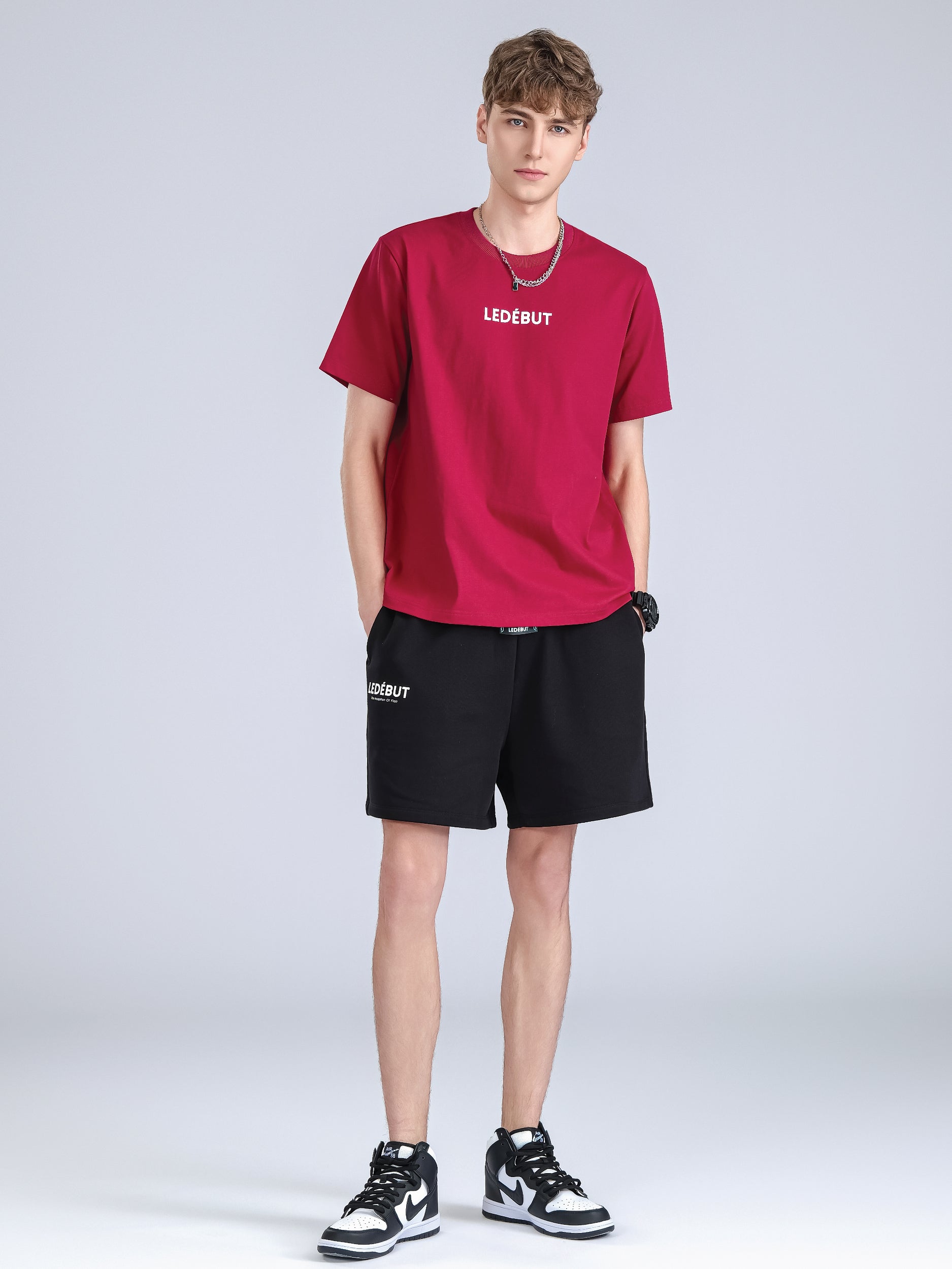 Men Short Pants High Density Loose Fit