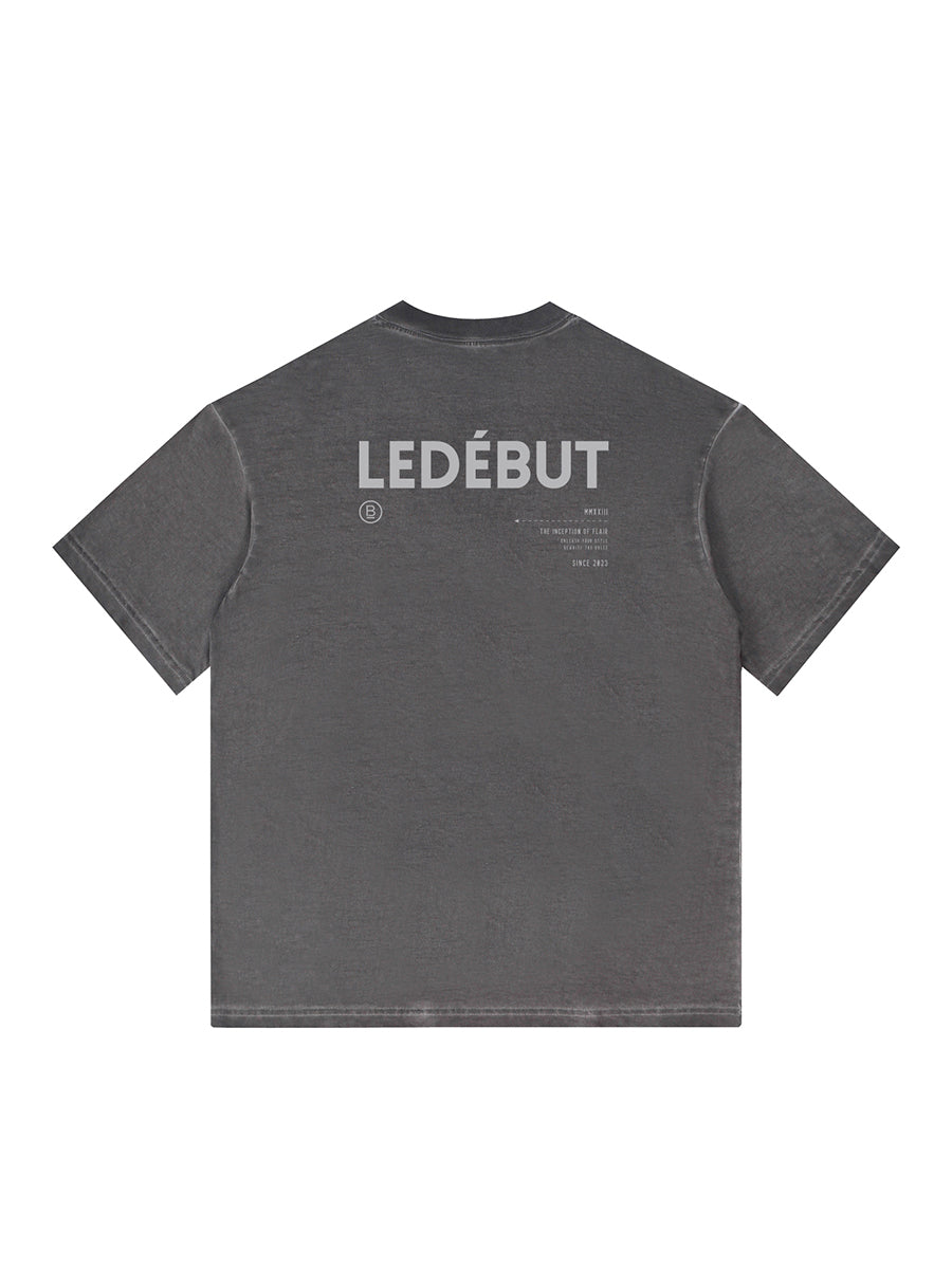 Unisex Gradé Logo Oversized Tee