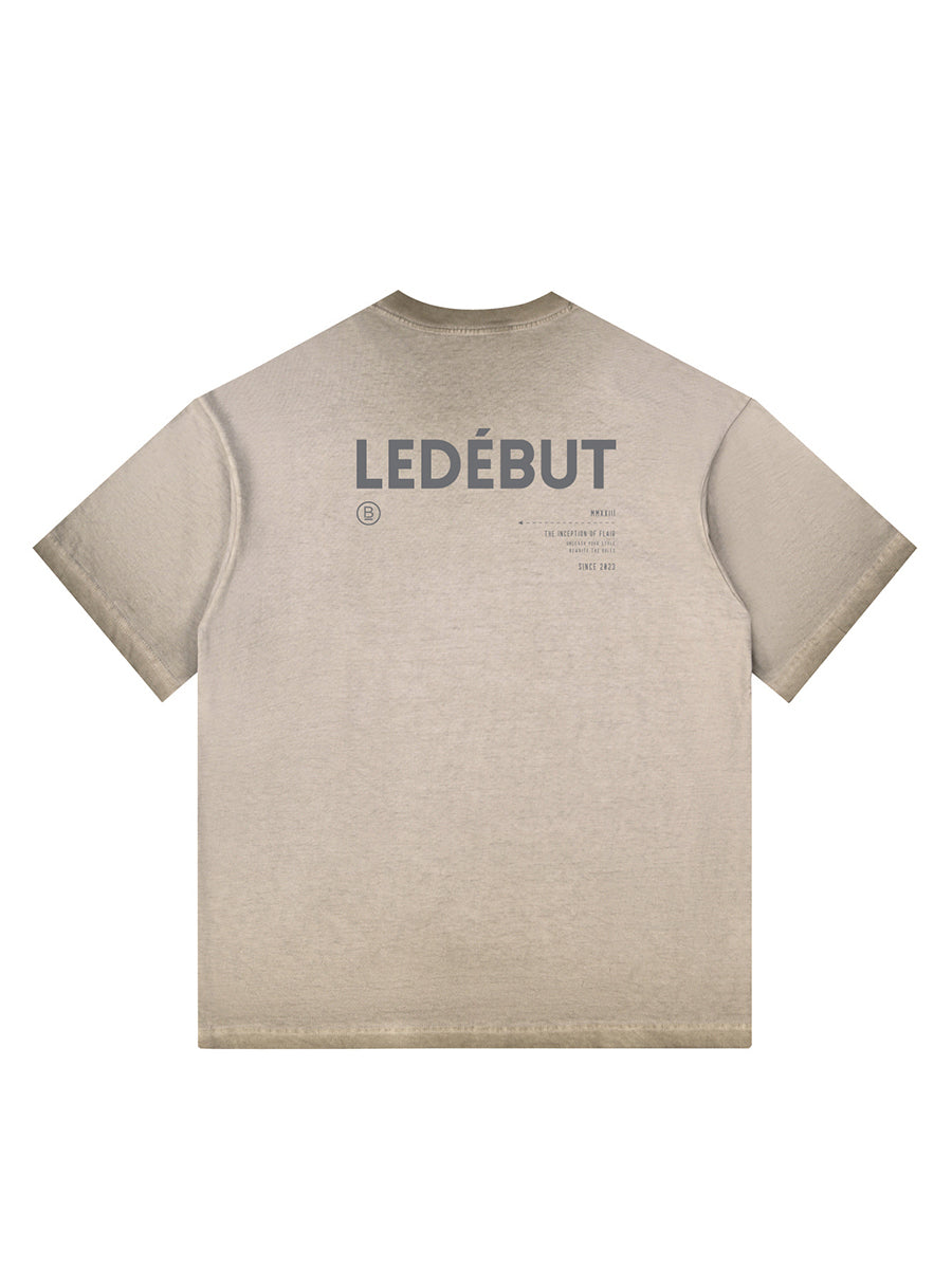 Unisex Gradé Logo Oversized Tee