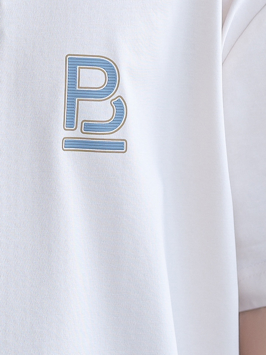 Unisex LB High-Density Front Print Oversized Tee