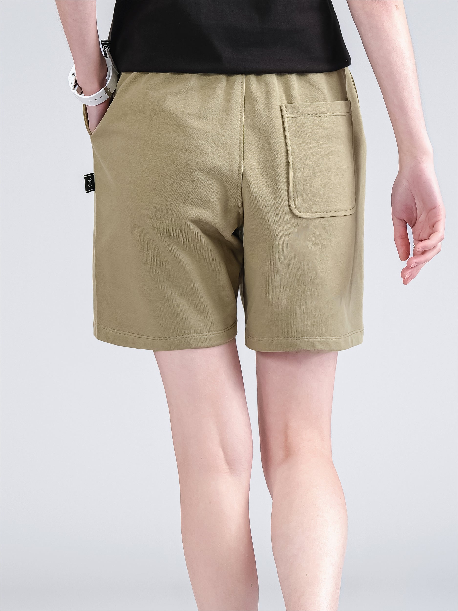 Women French Terry Cotton Short Pants