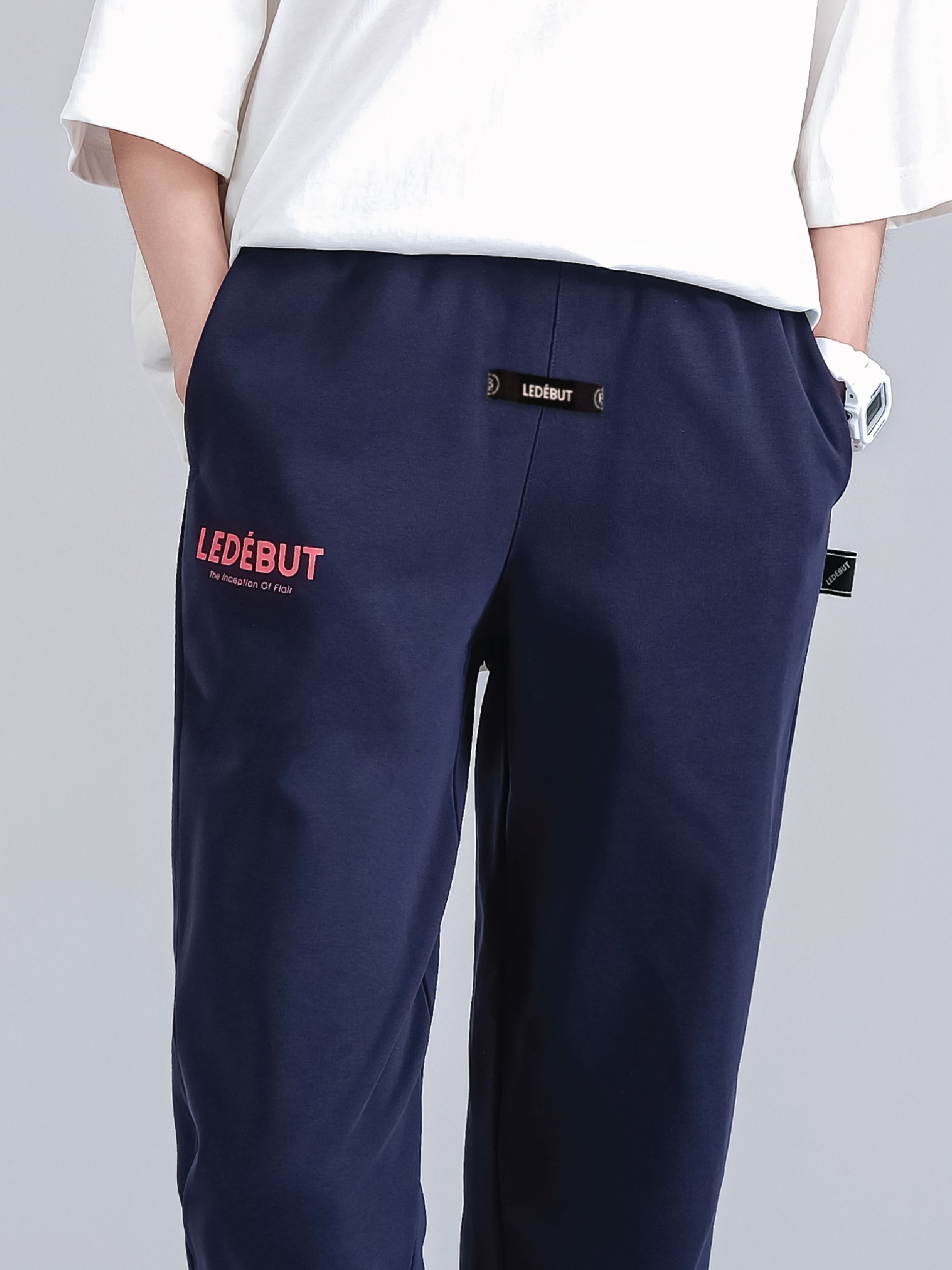 Women French Terry Cotton Long Pants
