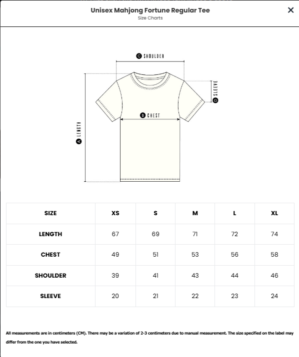 Men LEB Mahjong Pearl Print Tee