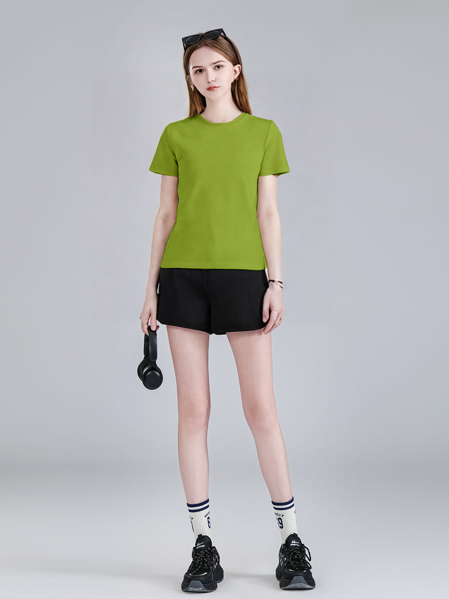 Women Basic Fitted Tee