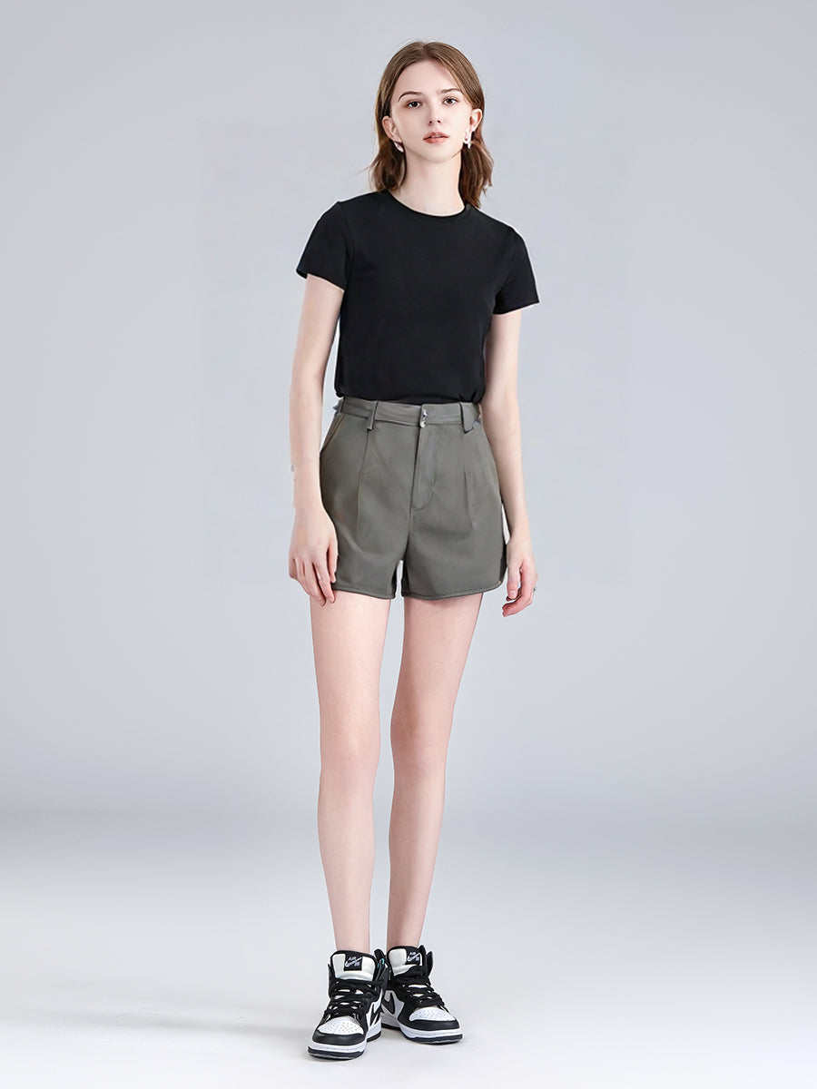 Women Basic Fitted Tee