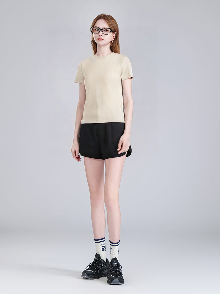 Women Basic Fitted Tee