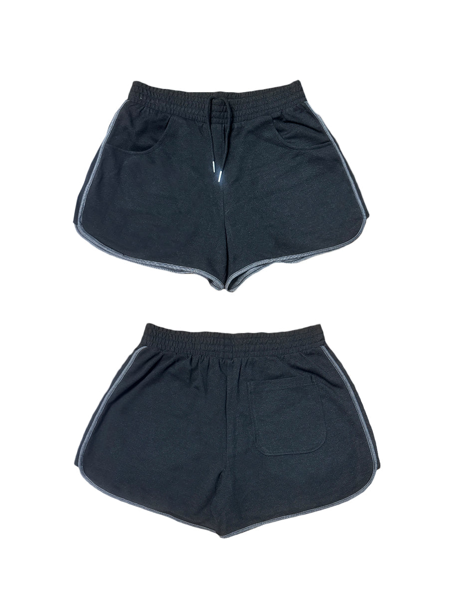 Women Roma Fabric Side Signature Shorts