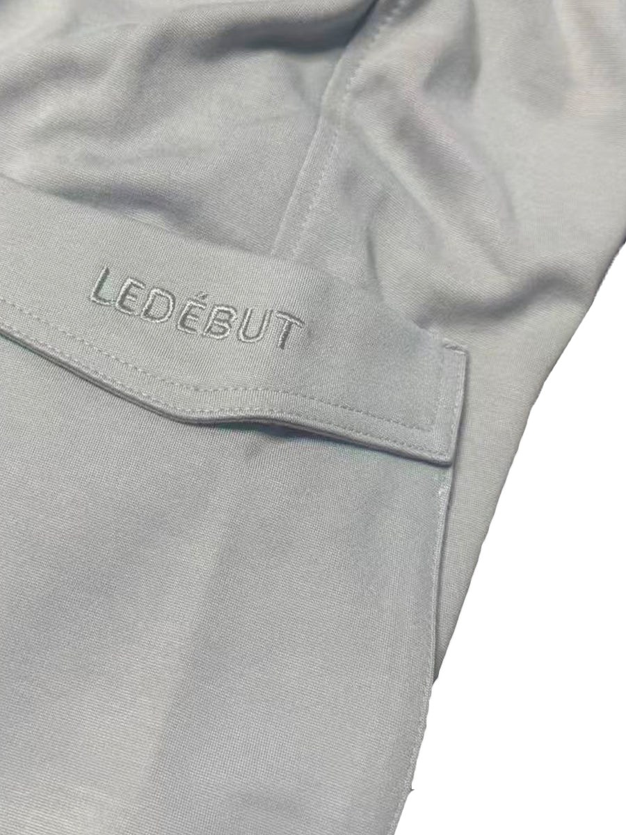 Women Roma Fabric Cargo Pocket Shorts