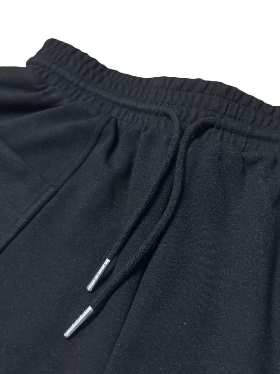 Women Roma Fabric Classic Embroidery Shorts