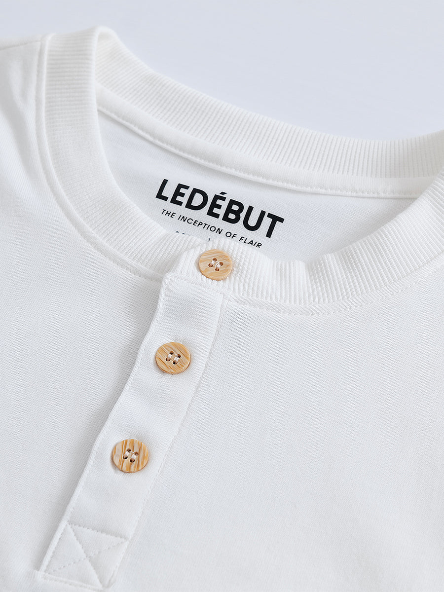 Men Leb Contrast Pocket Regular Tee