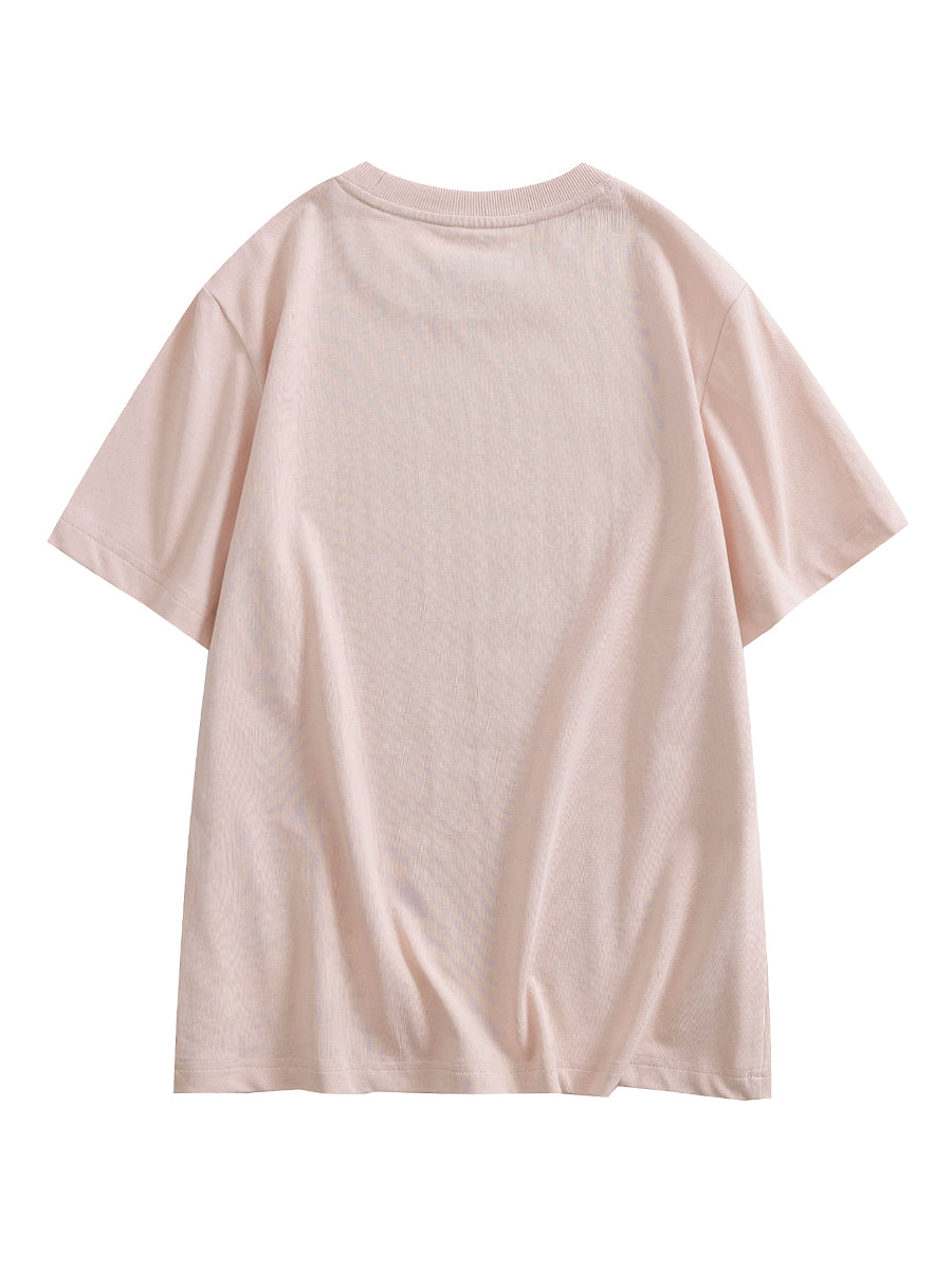 Women Ledébut Center Print Regular Tee