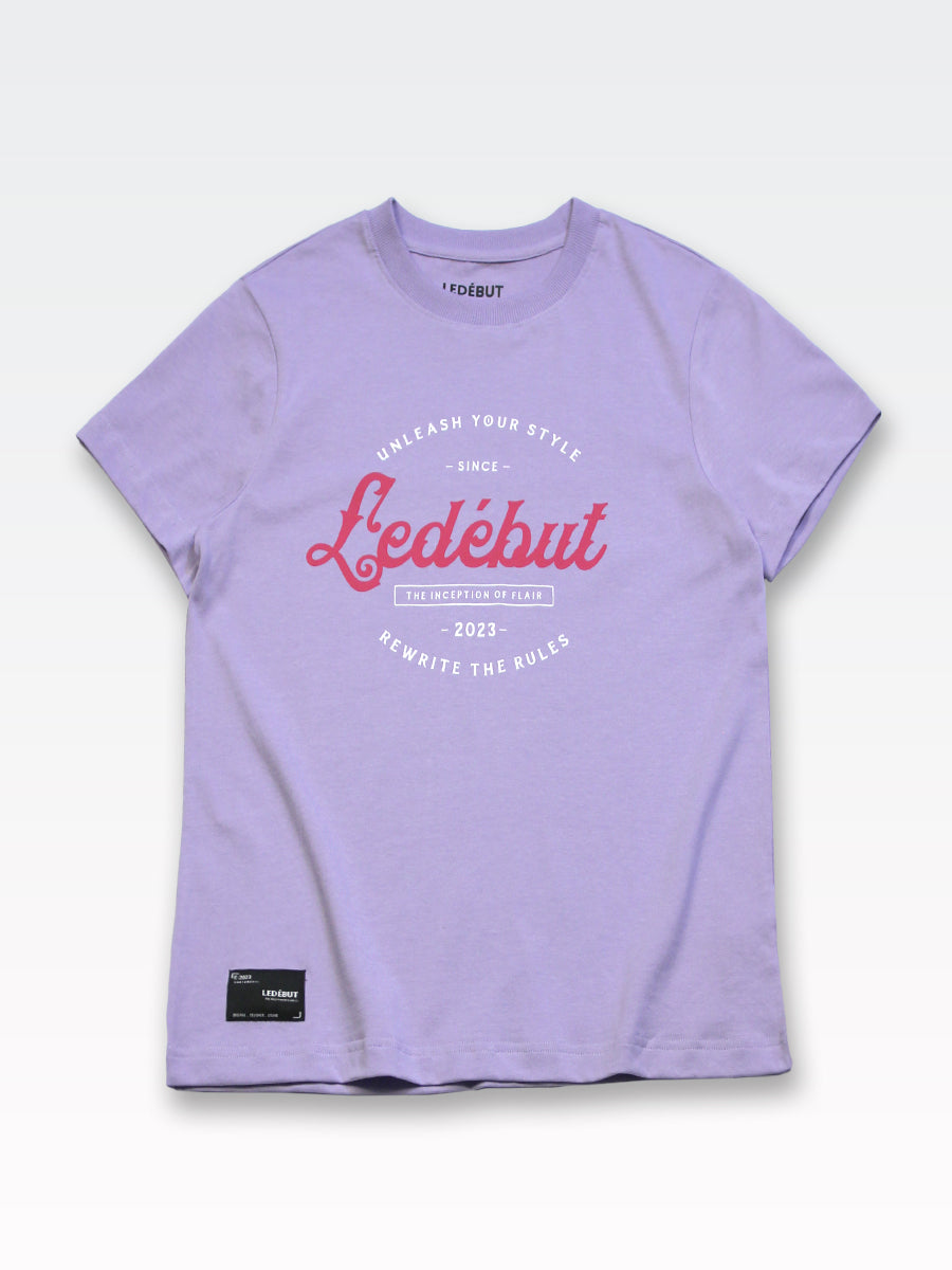 Women Ledébut Center Print Regular Tee