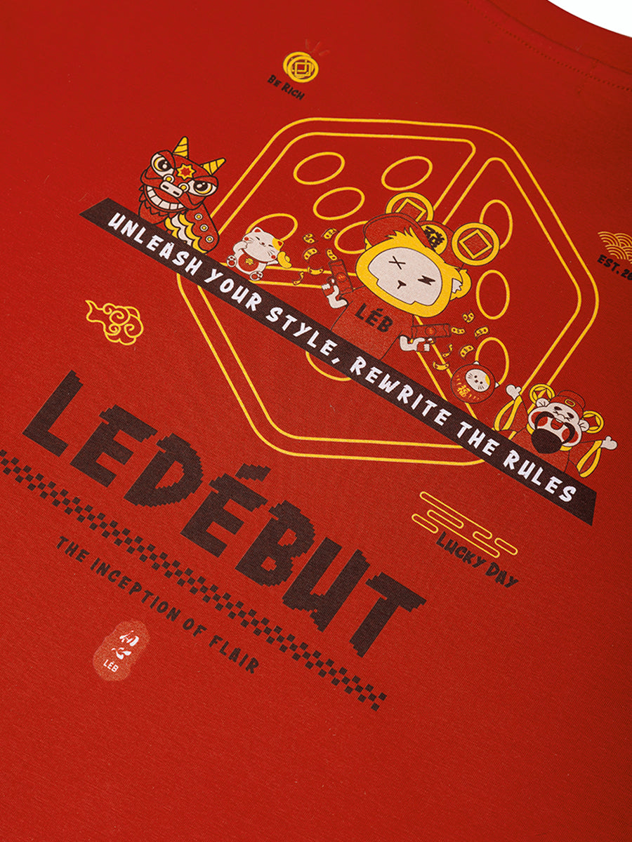 Unisex Prosperity Parade 9077 Oversized Tee