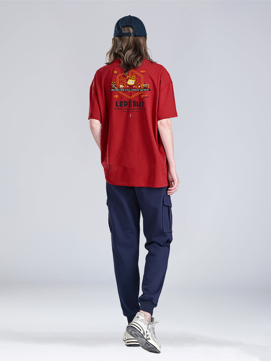Unisex Prosperity Parade 9077 Oversized Tee