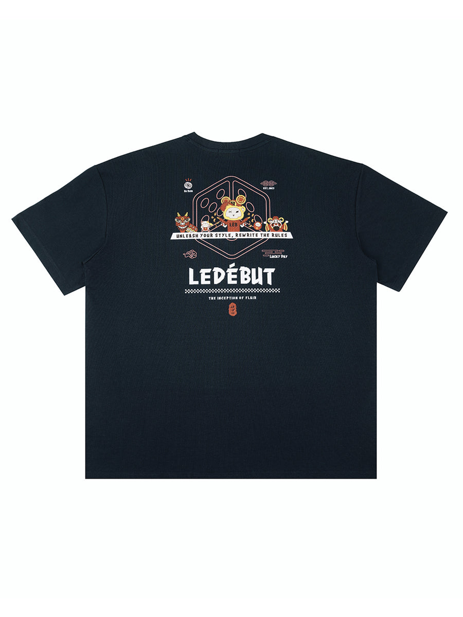 Unisex Prosperity Parade 9077 Oversized Tee