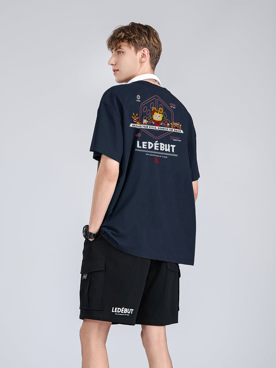 Unisex Prosperity Parade 9077 Oversized Tee