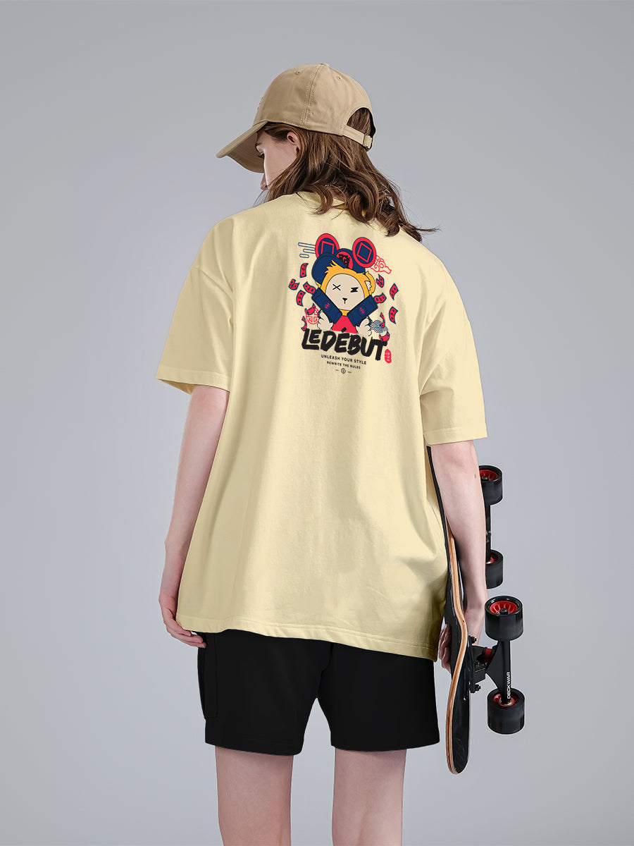 Unisex Prosperity Parade 9078 Oversized Tee