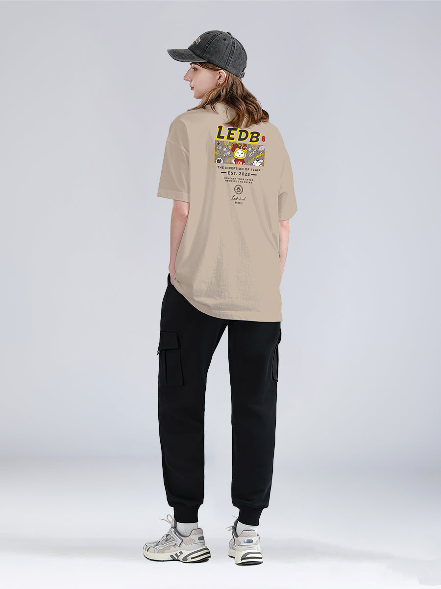 Unisex Prosperity Parade 9079 Oversized Tee