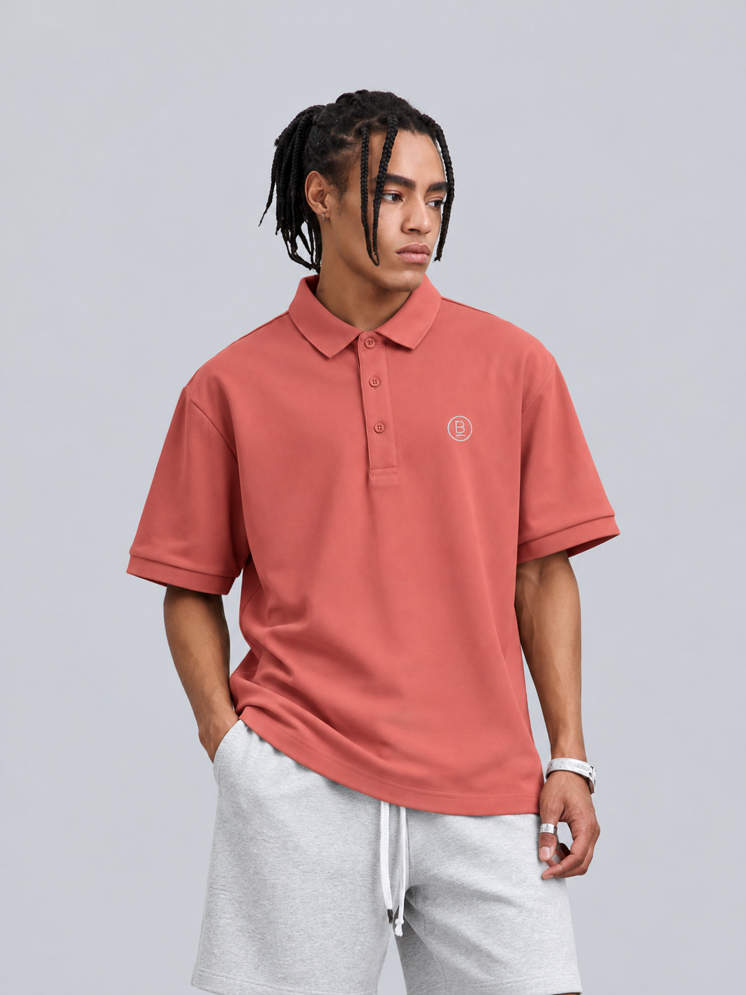 Men Flex Fit Polo Tee 5001a