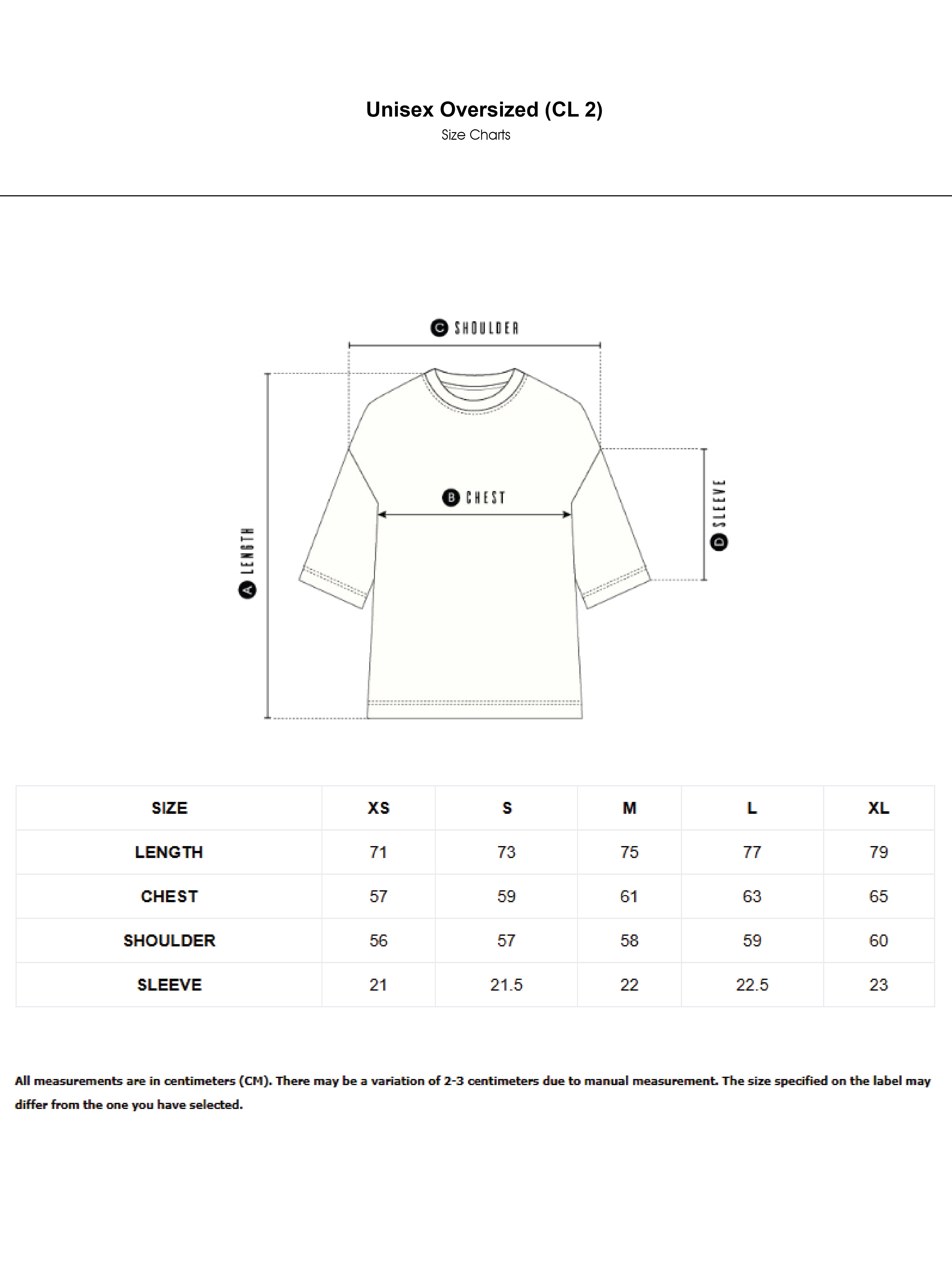 Unisex Gradé Brandcore Oversized Tee