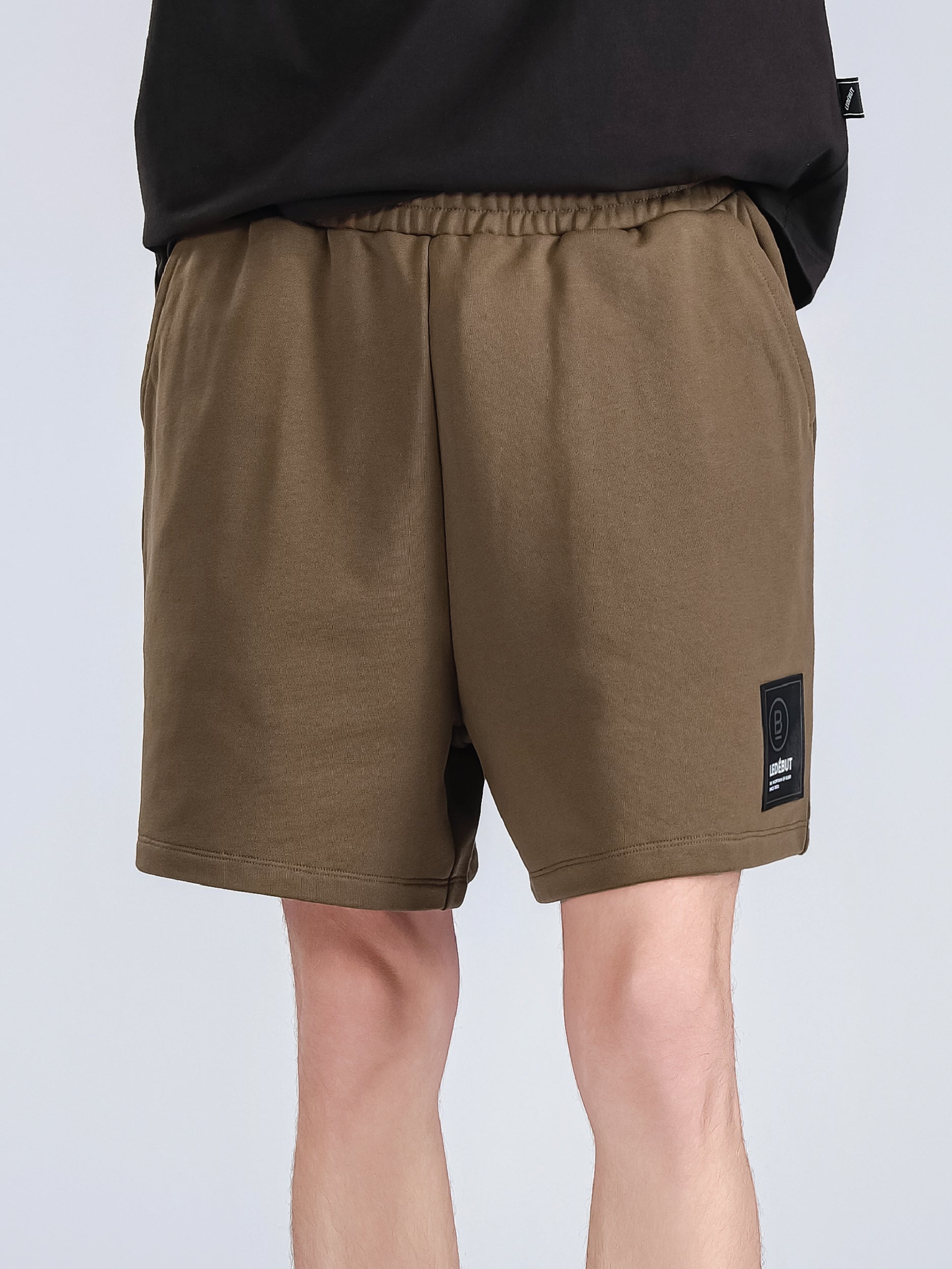 Mens Short Pants Embroidery Loose Fit