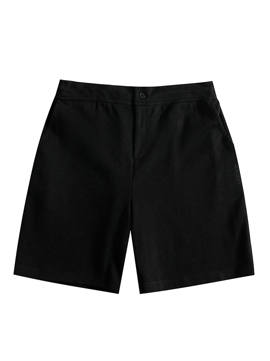 Men Scuba Fabric LEDÉBUT Pocket Shorts