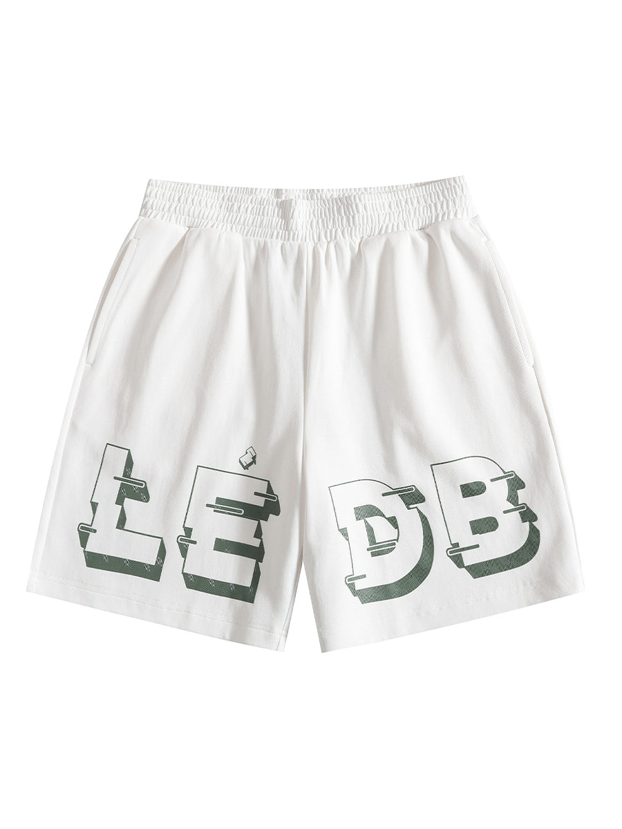 Men LÉDB Graphic Casual Shorts