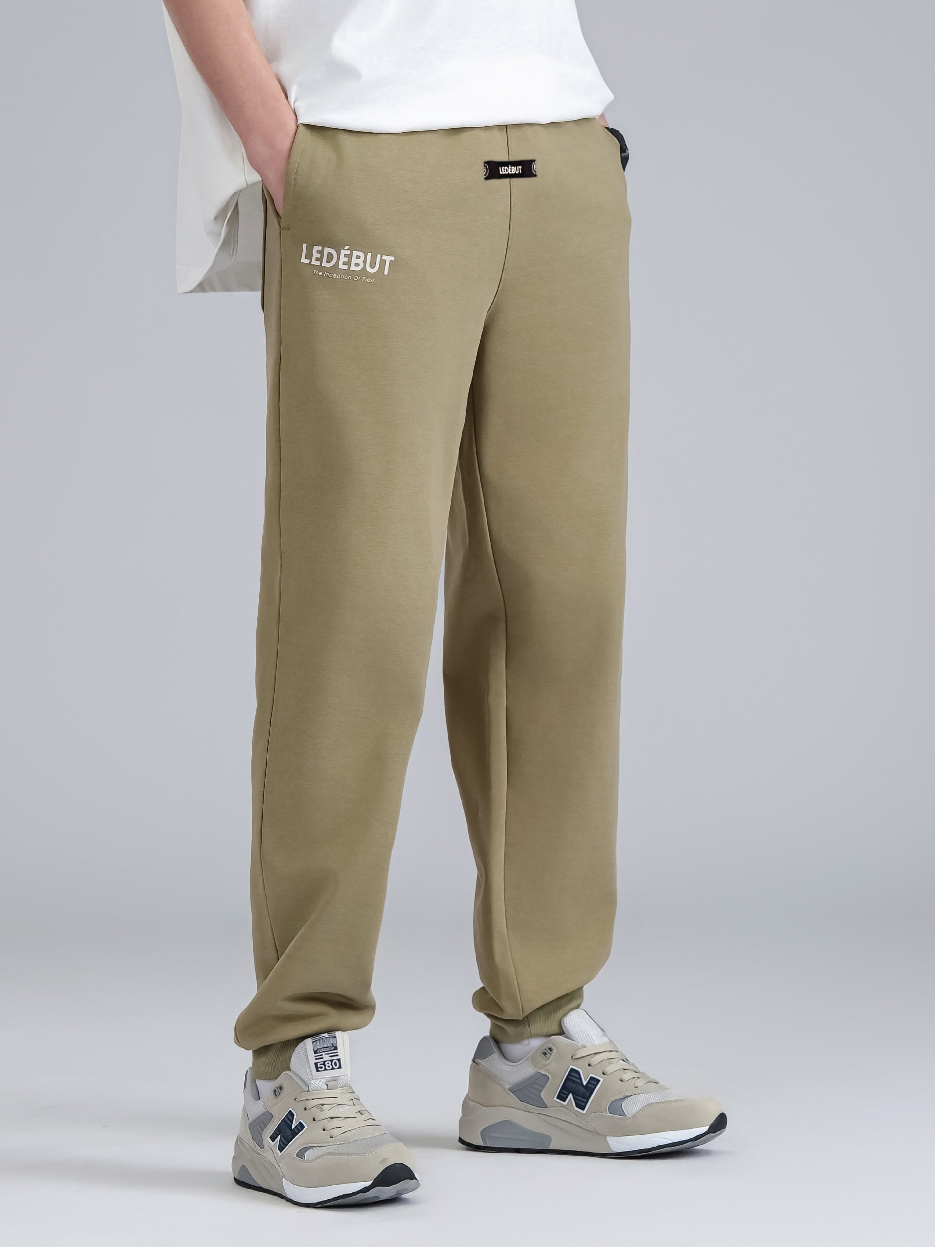Men's Cotton Linen Blend Long Pants Loose Elastic Waist - Temu