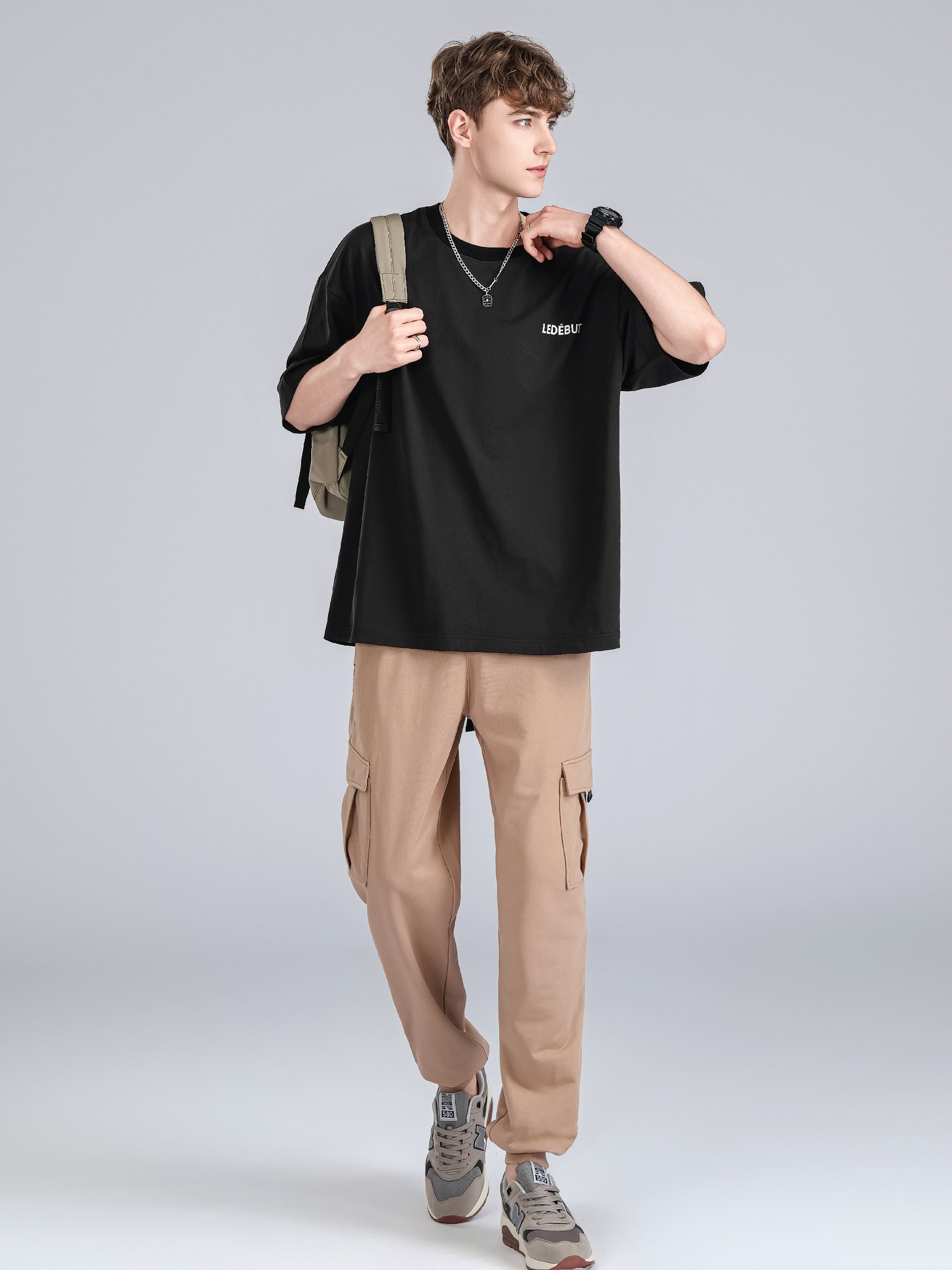 Men Cargo Long Pants