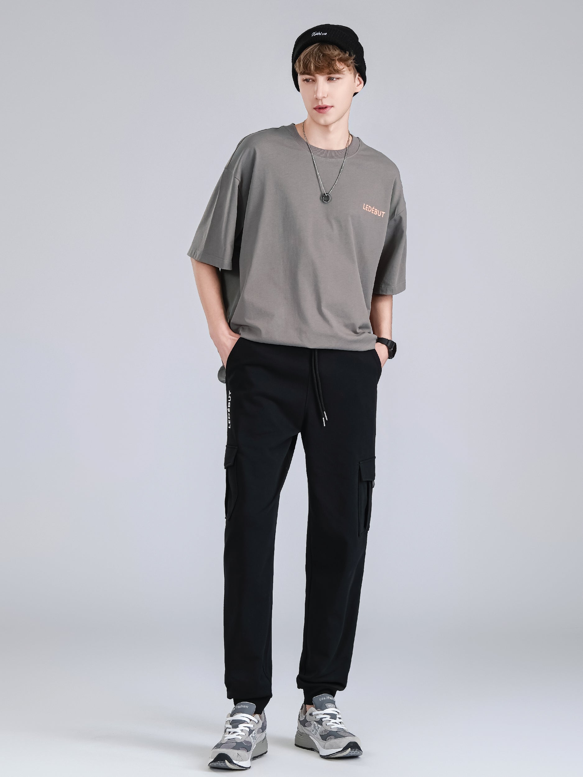 Men Cargo Long Pants