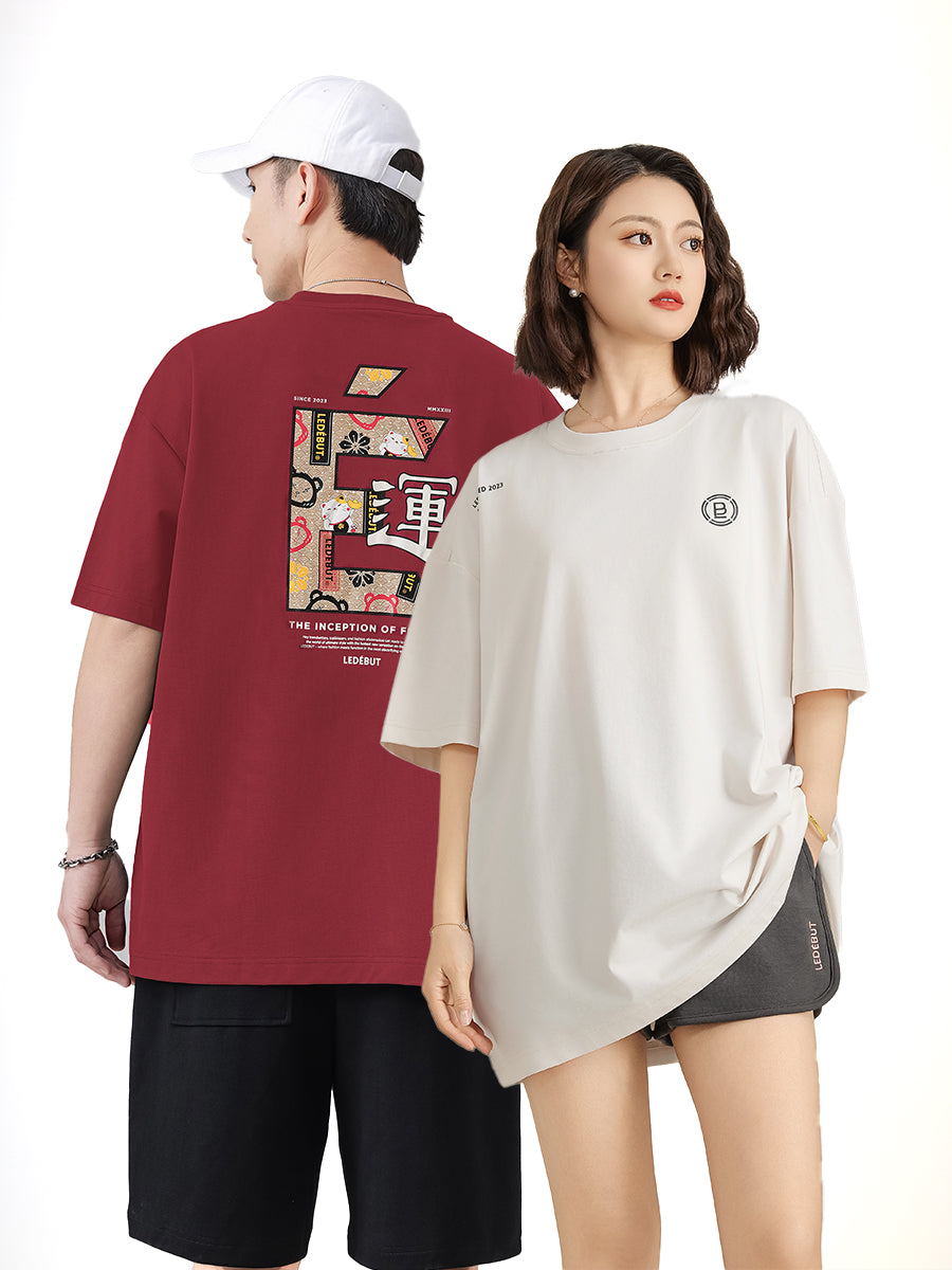 Unisex Lucky É Oversized Tee