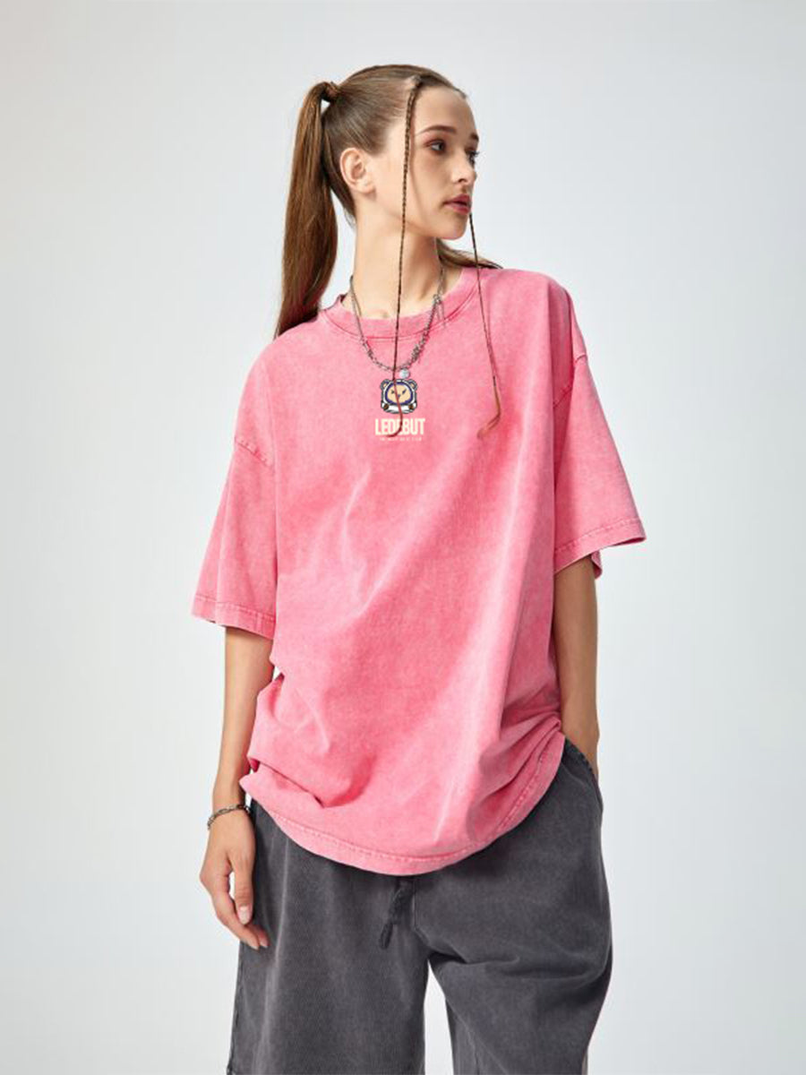 Unisex Gradé Cosmic Bear Oversized Tee