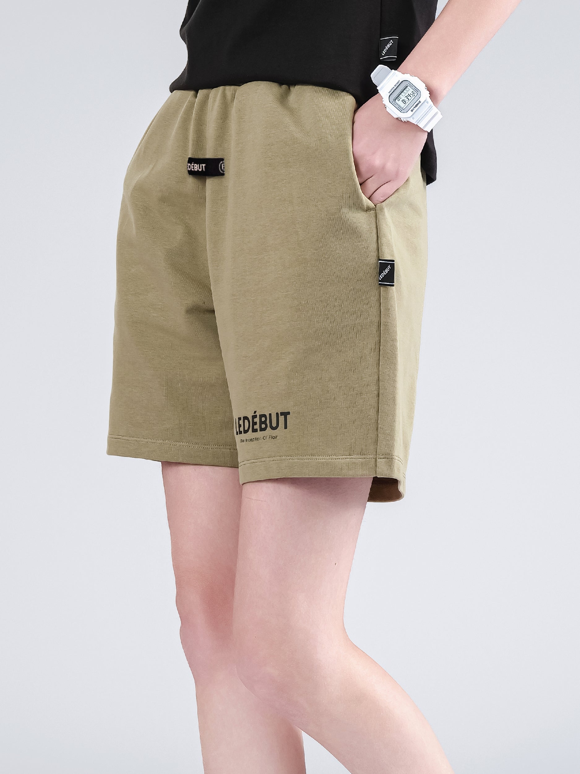 Women French Terry Cotton Short Pants