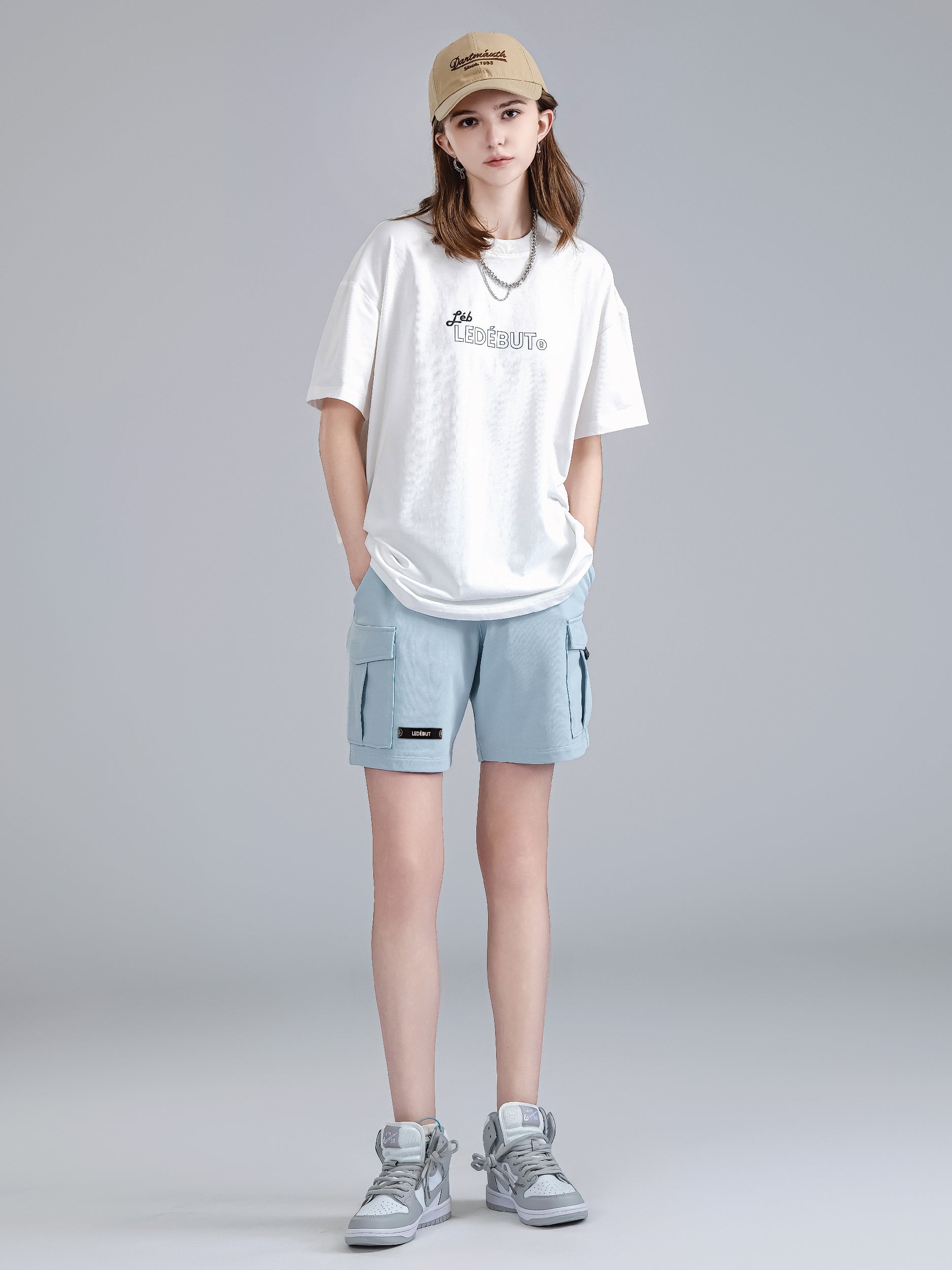 Women Cotton Cargo Short Pants