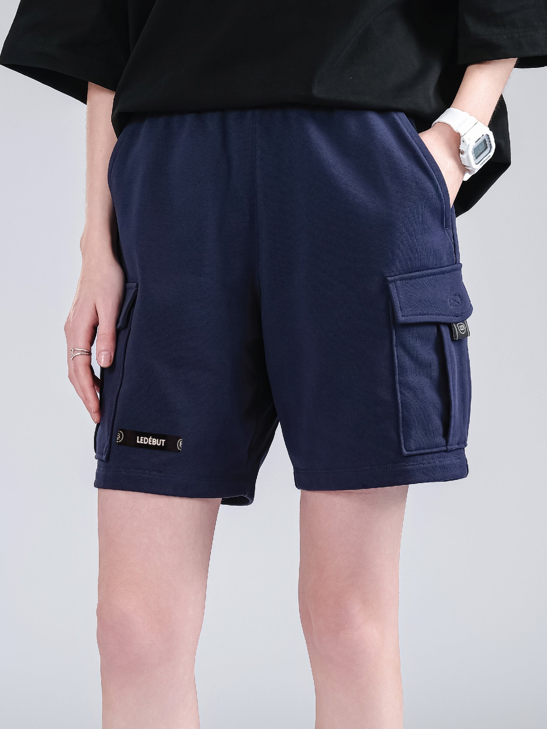 Women Cotton Cargo Short Pants