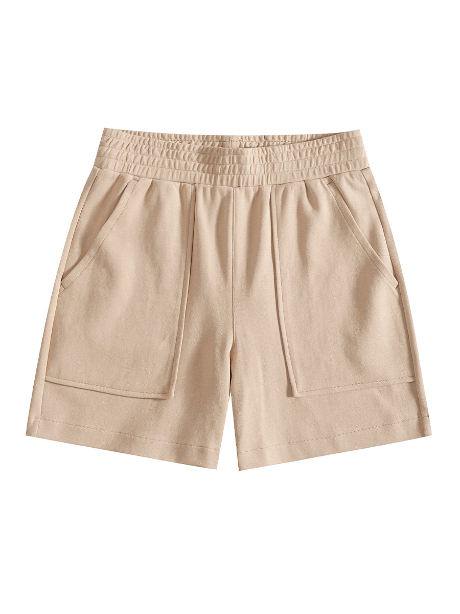 Women Roma Fabric LEDÉBUT Relaxed Shorts