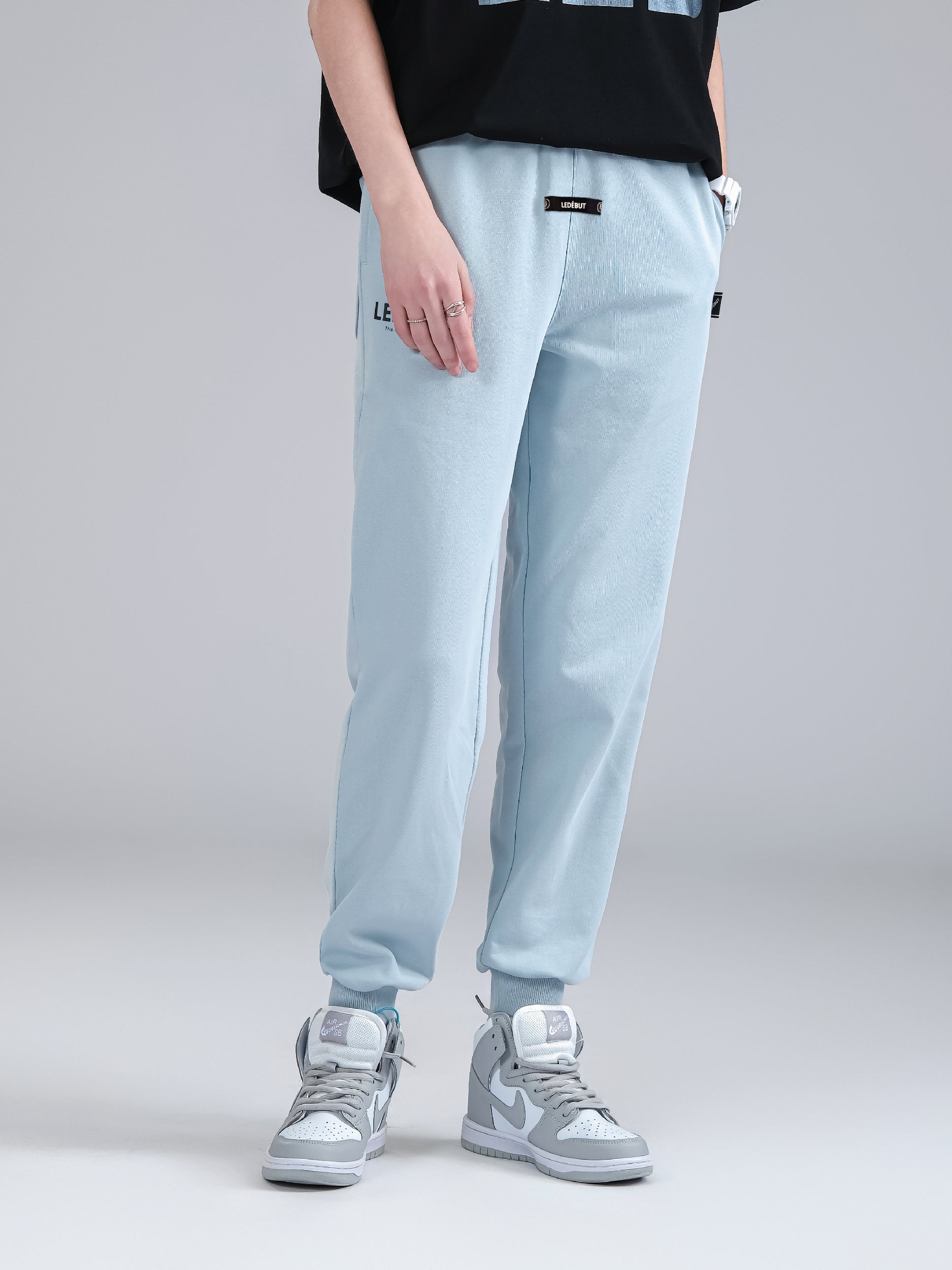 Women French Terry Cotton Long Pants