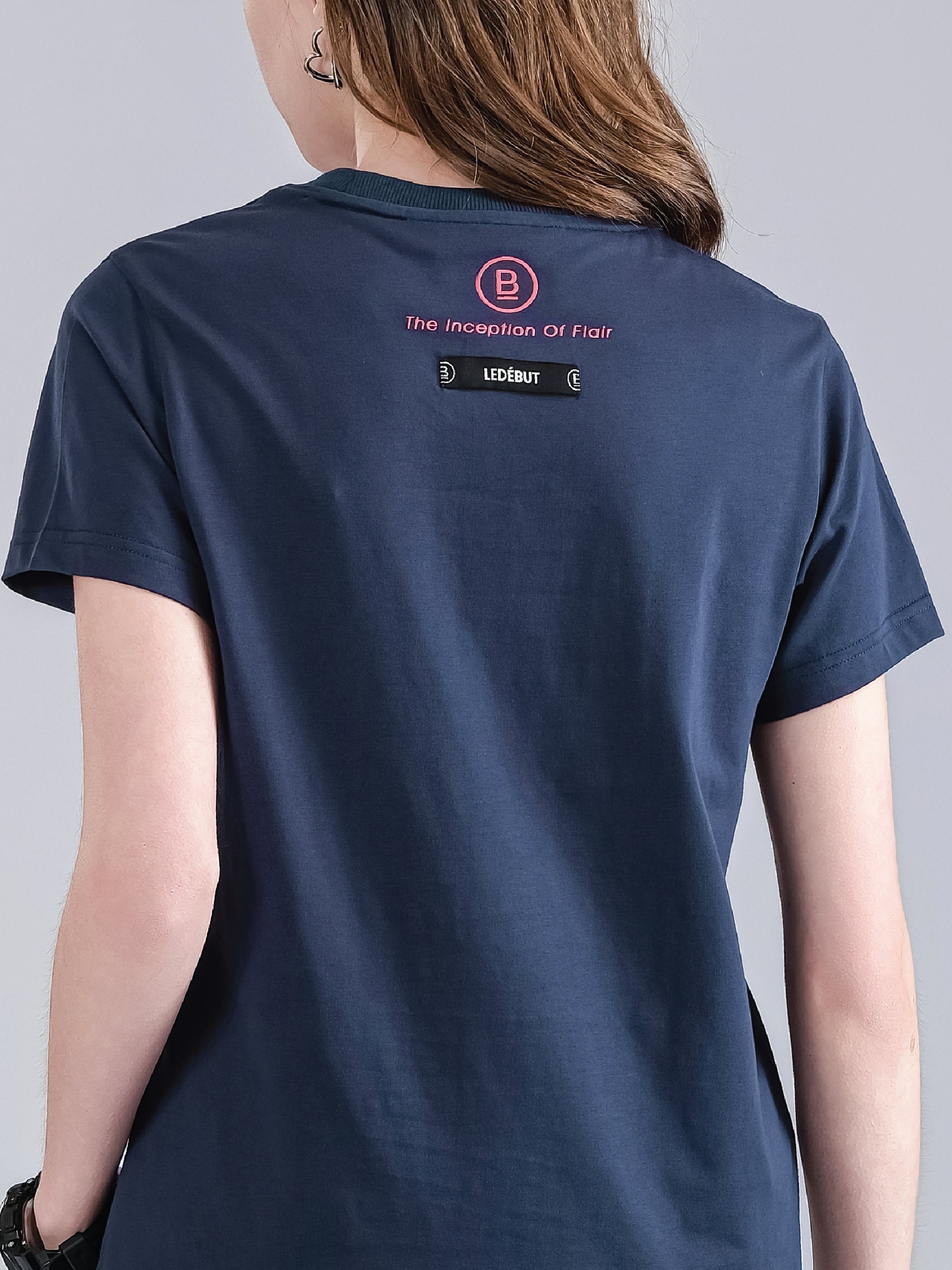 Women Center Label Regular Tee